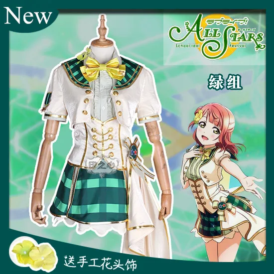 Аниме! Lovelive All Stars School Idol Festival 10 я годовщина веселая команда милая униформа