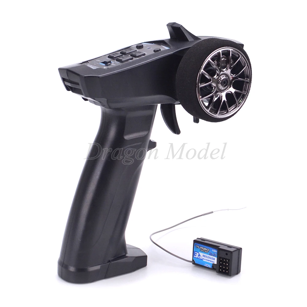 

TURBO 91803G 91803G-VT 2.4GHz 3CH 3 channel Radio system Transmitter Controller remote control with Receiver for RC Car Boat