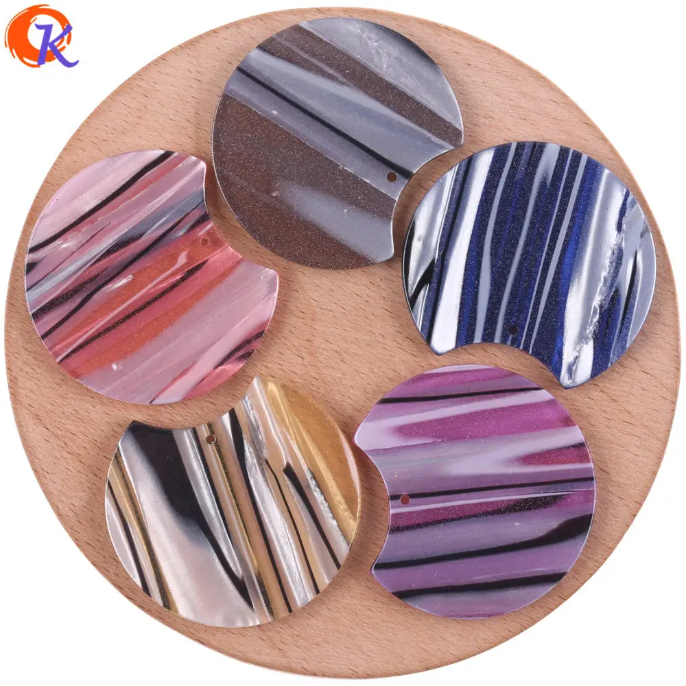 

Cordial Design 50Pcs 34*37mm Jewelry Accessories/Earring Connectors/Round Shape/DIY Jewelry Making/Hand Made/Earring Findings