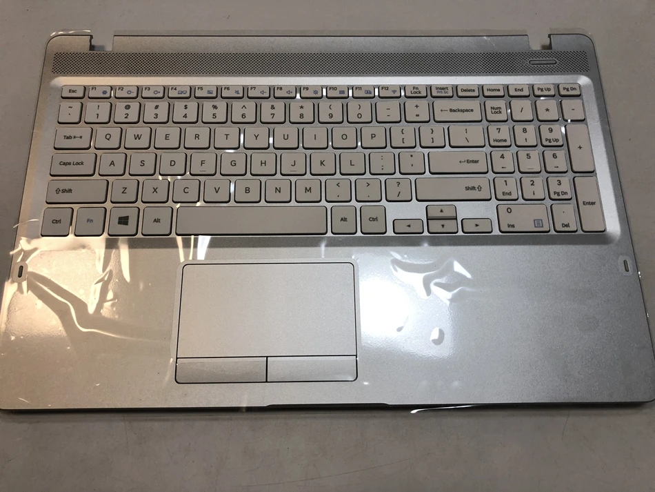 

US Laptop keyboard for Samsung NP 370E5J 370B5J 371E5J White with Top palmrest BA98-00691A