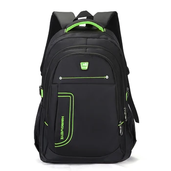 

2019 New Waterproof Nylon Travel Backpack 15.6inch Laptop Backpack Men School Bags Leisure Black Women Rucksack Large Capacity