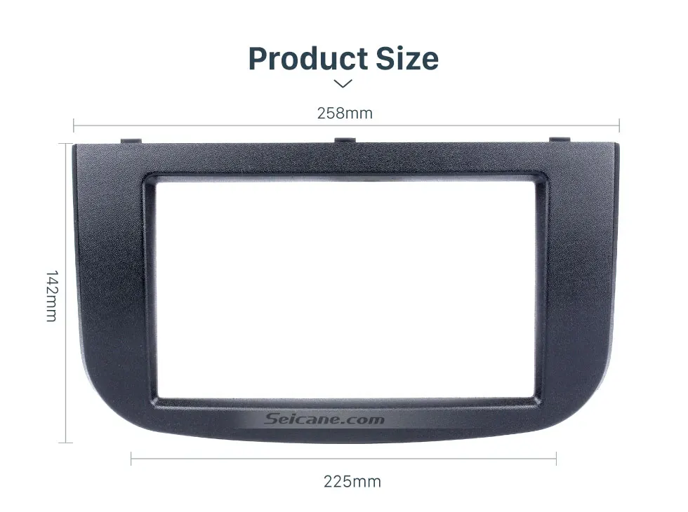 Seicane потрясающий 2 Din Автомобильный Радио фасции Для 2007 Mitsubishi Colt Dashboard CD Trim installation Kit аудио фитинг адаптер