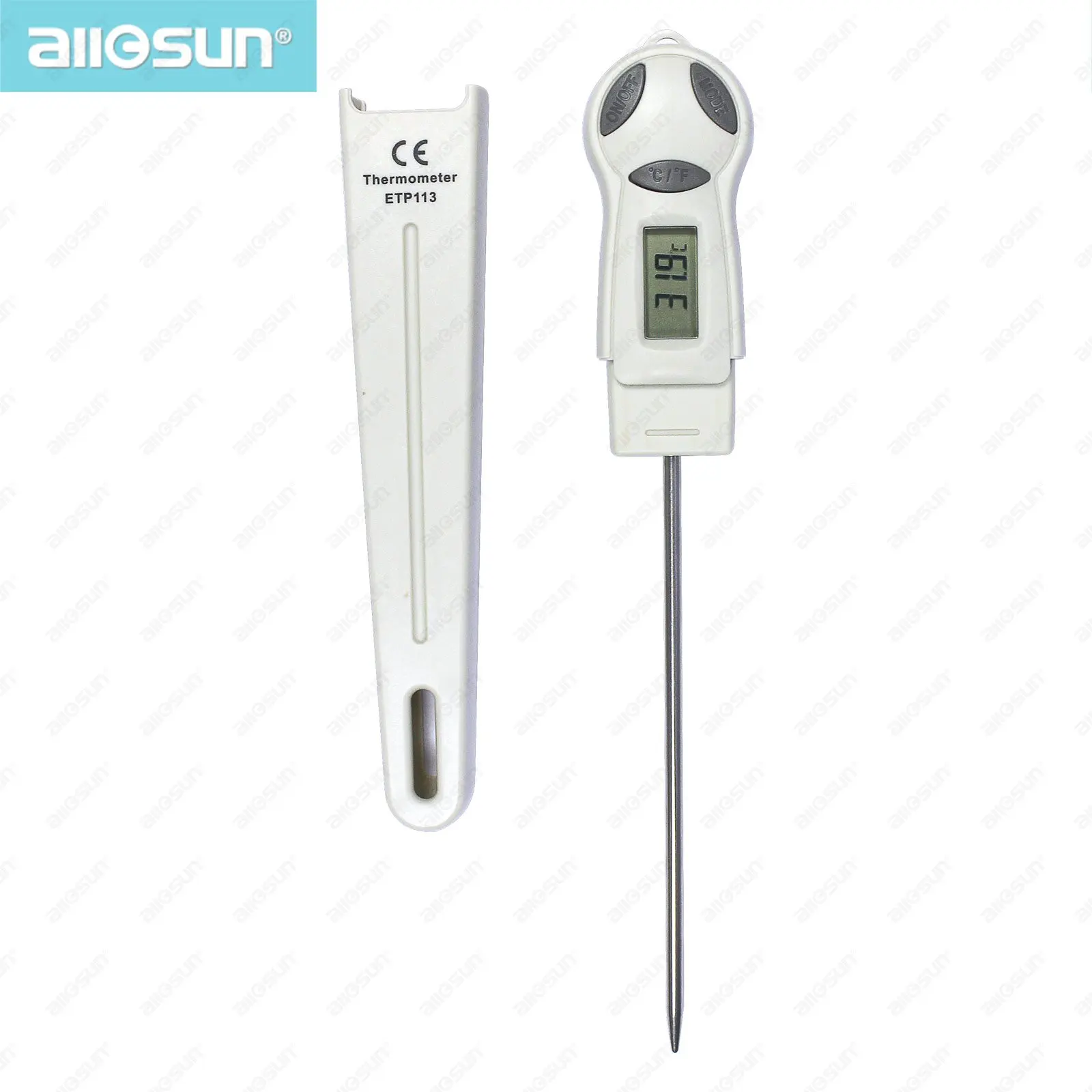 all sun ETP113 Digital Thermometer Portable Temperature Meter High