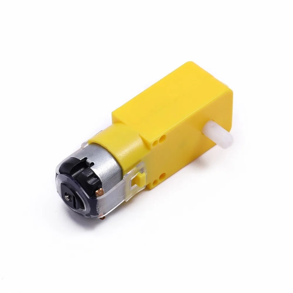 

10pcs TT Motor 130motor Smart Car Robot Gear Motor for Arduino DC3V-6V DC Gear Motor Reduction ratio 1:48 Reduction ratio 1:120