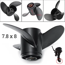 #Special Offers 1pc 3R1W64516-0 Aluminum Alloy Outboard Propeller 7.8X8 198mm Good Accessory Replacement For Tohatsu Nissan Mercury 4-6HP Boat #Special Offers 1pc 3R1W64516-0 Aluminum Alloy Outboard Propeller 7.8X8 198mm Good Accessory Replacement For Tohatsu Nissan Mercury 4-6HP Boat