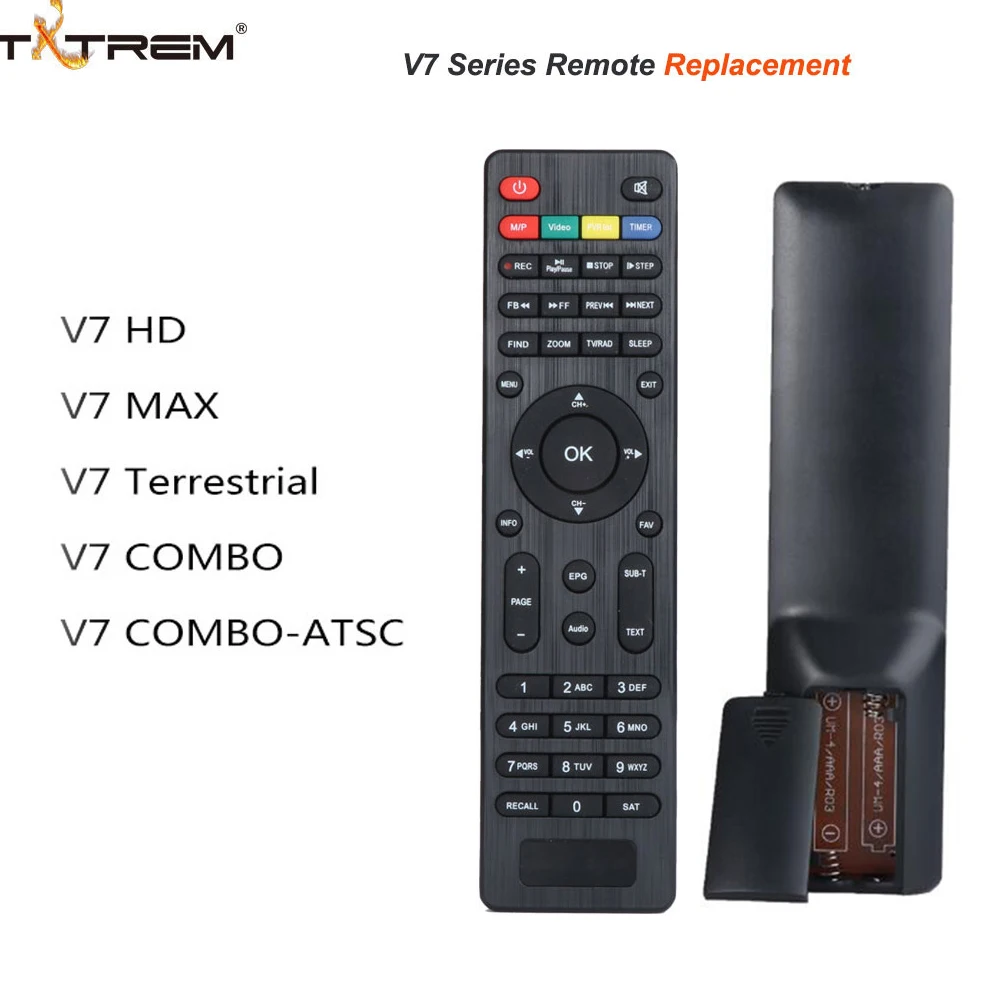 Satxtrem-V7-Remote-Control-Cinebox-Fantasia-Dune-HD-Media-Player-Mando-Universal-Remote-Control-For-Receiver