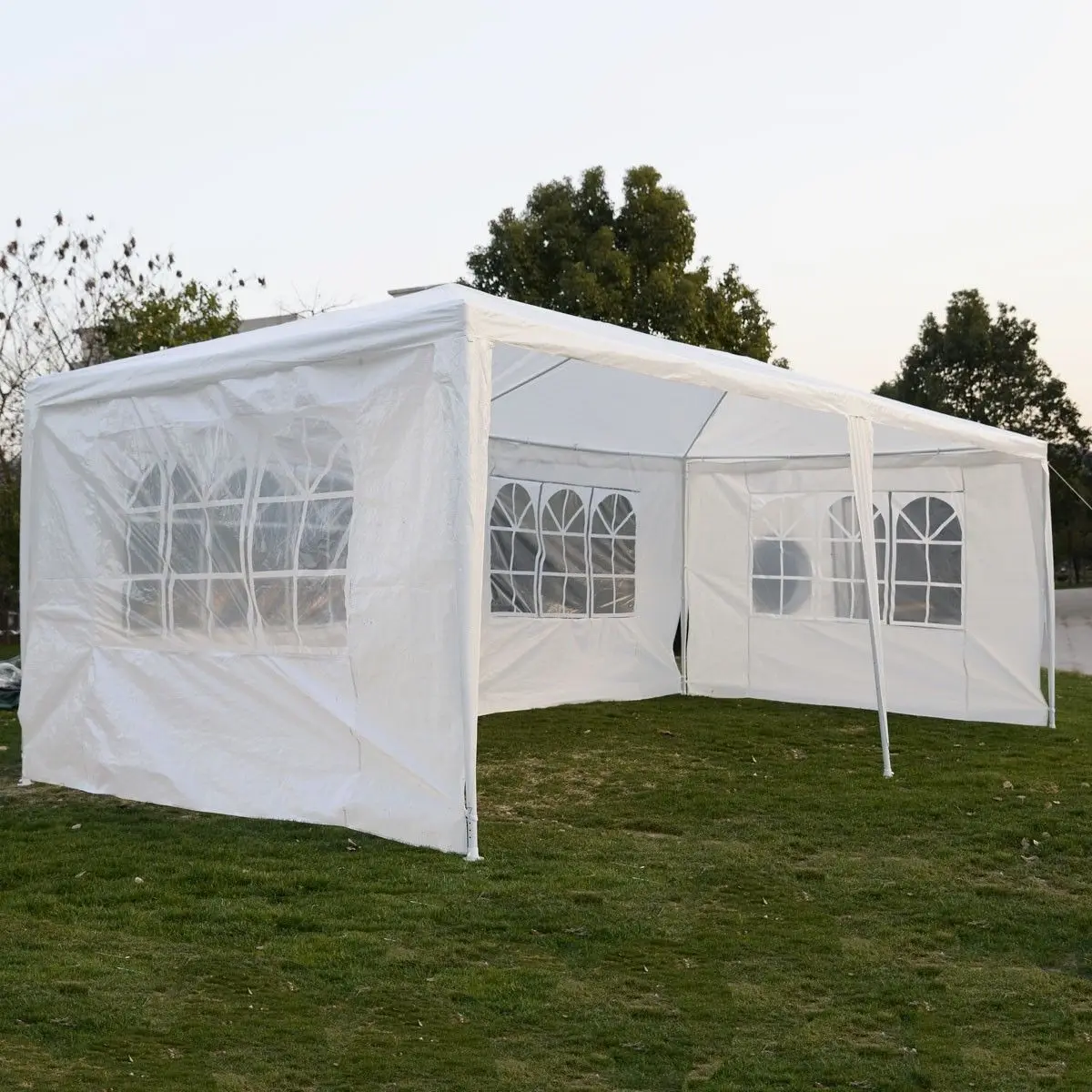 Goplus открытый навес 10 'X20 ' вечерние свадебные палатки садовые патио Gazebo