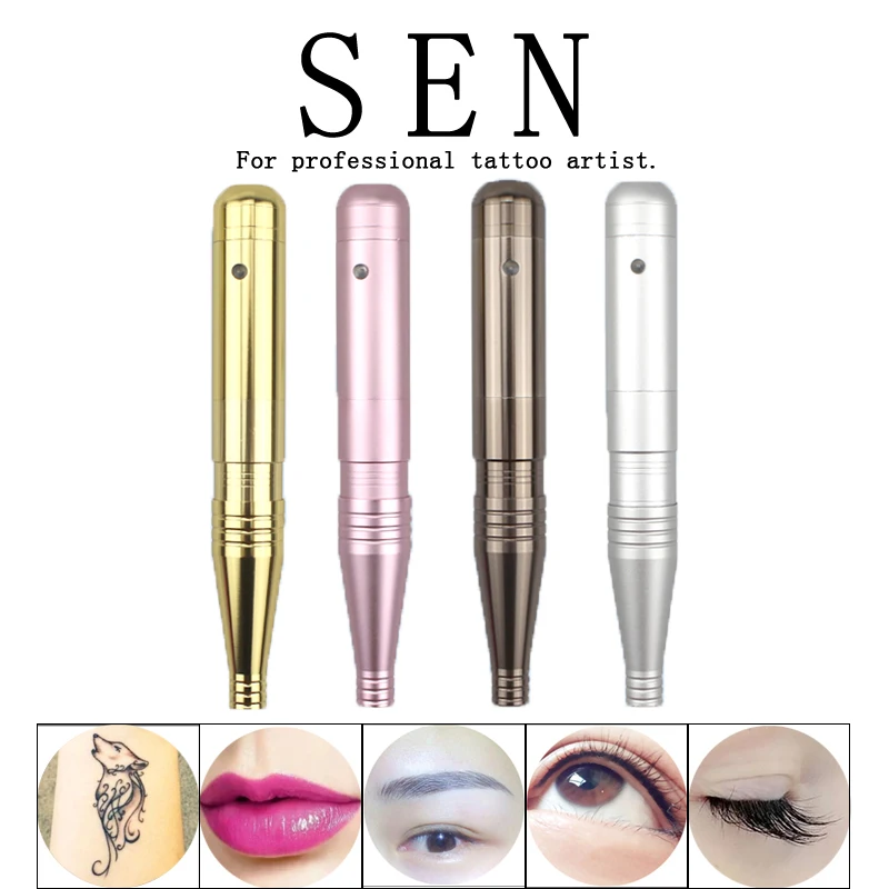 

high quality Eyebrow Tattoo Machine Kit Permanent Makeup machine Pen 3D Pen microblade Tatto Gun Set Tattoo equipment