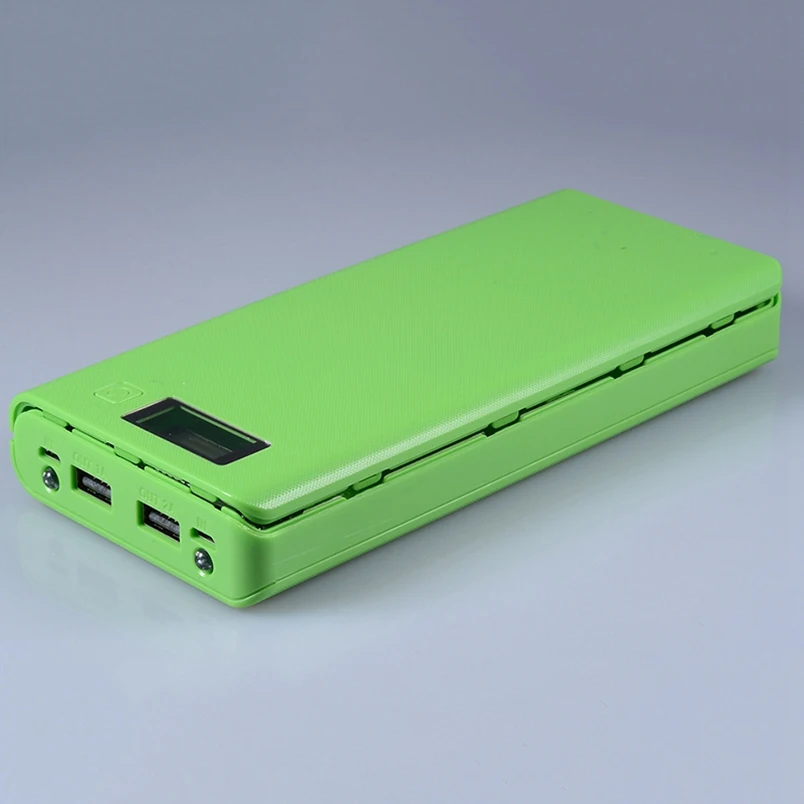 (لا البطارية) 20000 مللي أمبير قوة البنك 18650 مربع مصباح يدوي USB تجدد Powerbank حالة ل Xiaomi هواوي الهاتف المحمول شاحن Pover قوة البنك (لا البطارية) 20000 مللي أمبير قوة البنك 18650 مربع مصباح يدوي USB تجدد Powerbank حالة ل Xiaomi هواوي الهاتف المحمول شاحن Pover قوة البنك