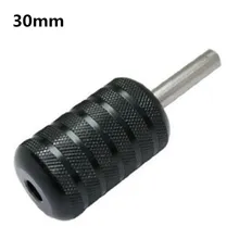 30 мм захват машины татуировки с трубкой черный без скольжения машинка для нанесения татуировки комплект аксессуары поставка оптом