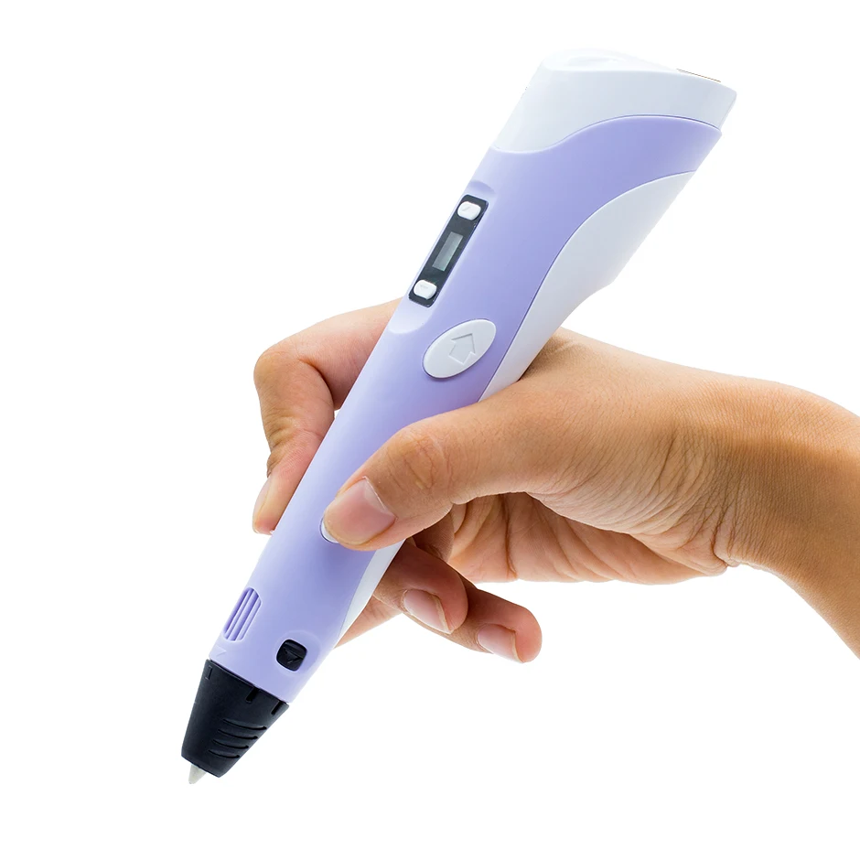 MYRIWELLL 3d Pens 3D Magic Pen LED Temperature Display Screen Free 3 Colors ABS Filament Best