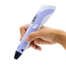 MYRIWELLL 3d Pens 3D Magic Pen LED Temperature Display Screen Free 3 Colors ABS Filament Best Children’s Day DIY Gift For Kids