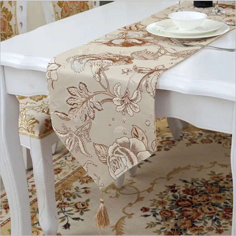 Compra camino de mesa de rosas online al por mayor de china ...