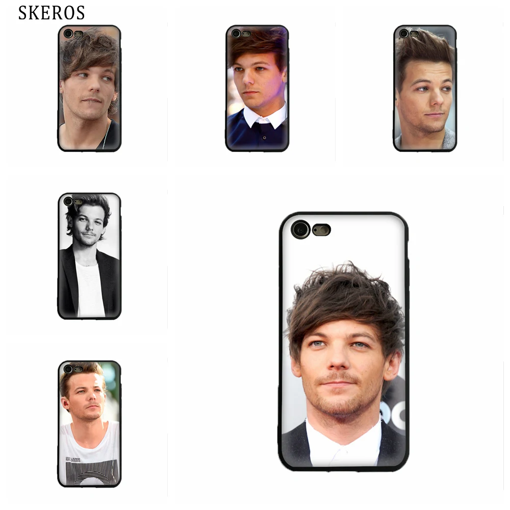 SKEROS Louis Tomlinson Silicone TPU Phone Soft Cover For Iphone X 5 5S Se 6 6S 7 8 6 Plus 6S Plus 7 Plus 8 Plus #oa238