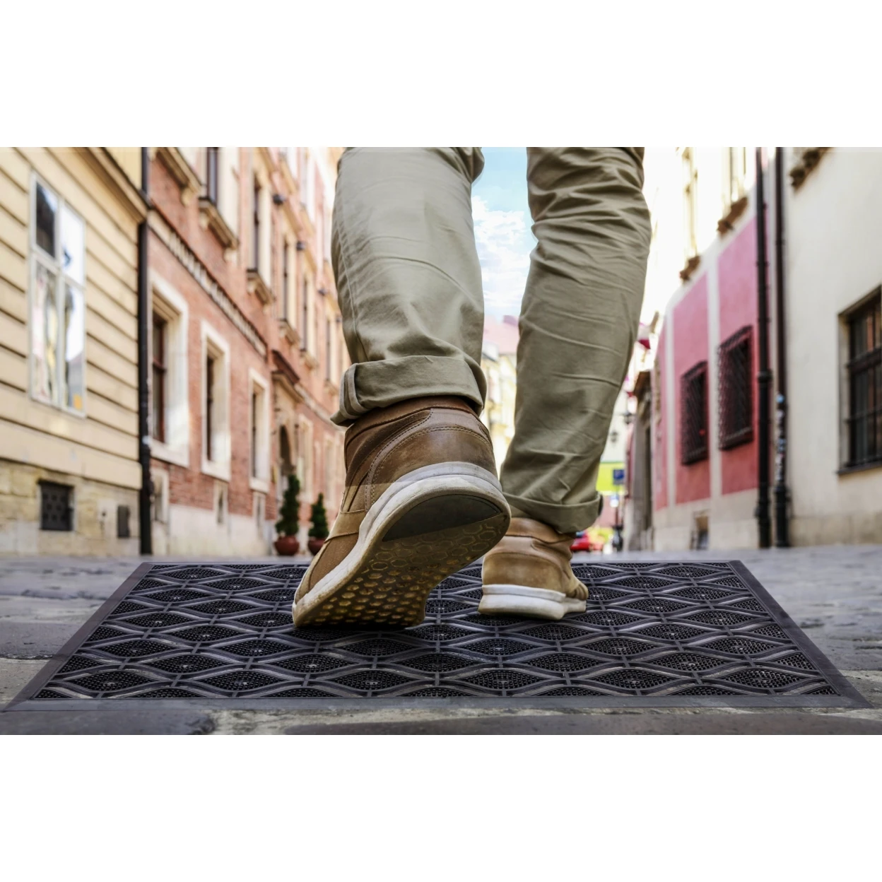 Eye Heavy Duty, 100% Rubber Mat with High Dirt Trapping and Anti-Slip (3)