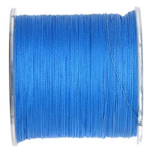 500 м 50 фунтов красочные 4 нити Multifilament PE плетеная леска(синий