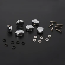 Аксессуары для гитары 6 шт. Сменные Гитарные тюнеры машинная головка металлические кнопки колышки запчасти