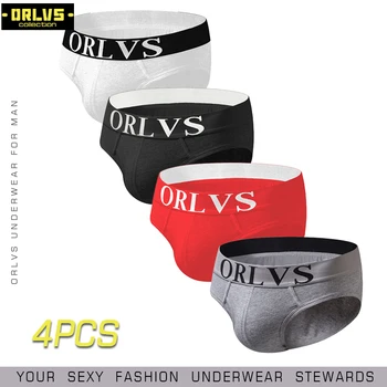 

ORLVS Sexy Underwear Briefs Men Mesh Underpants Cueca Masculina U Pouch Male Panties Mens briefs Gay Underwear ropa interior