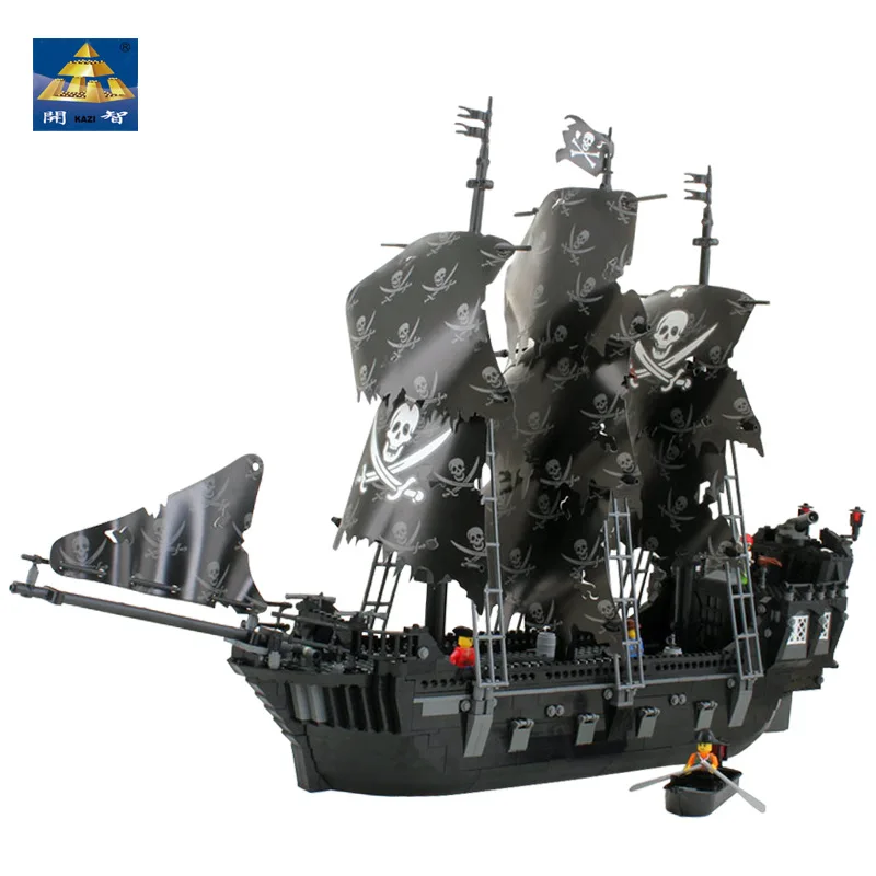 KAZI Models Building toy Compatible with Lego K87010 1184pcs Black Pearl Blocks Toys Hobbies For Boys Girls Building Kits KAZI Models Building toy Compatible with Lego K87010 1184pcs Black Pearl Blocks Toys Hobbies For Boys Girls Building Kits