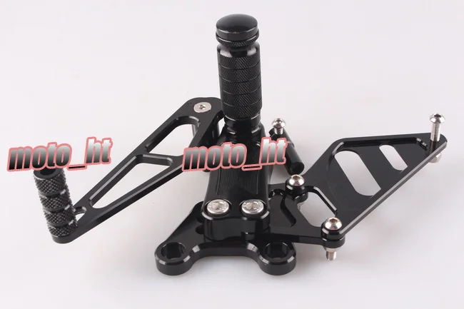 CNC регулируемый Rearset задний Набор подножка подножки для Honda CBR954RR CBR929RR 2002 2003/CBR 954 929 RR 02 03