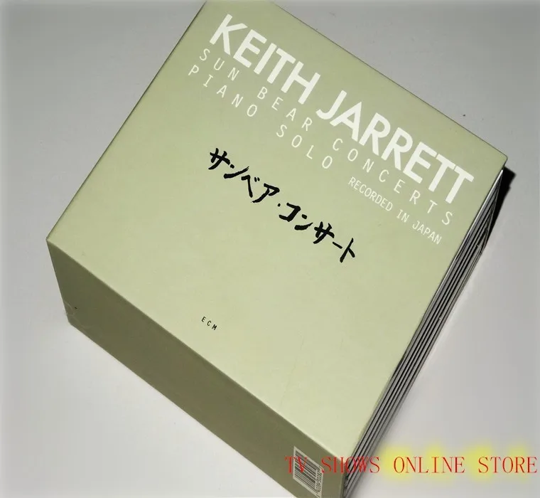 

KEITH JARRETT Sun Bear Concerts Piano SOLO 6 CD Box Set Brand New Sealed Free Shipping