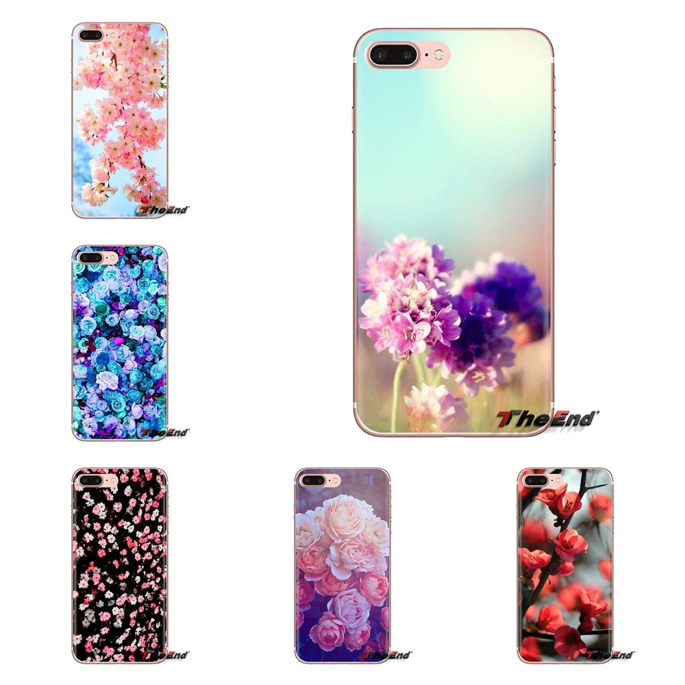 My Lockscreens Flowers For Samsung Galaxy J1 J2 J3 J4 J5 J6 J7 J8 Plus 2018 Prime 2015 2016 2017 Transparent Soft Cases Covers |