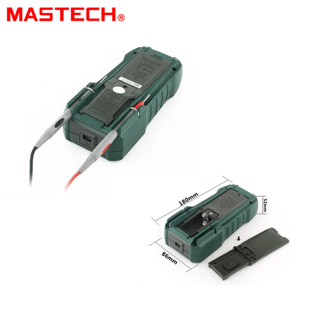 Mastech MS8150D Цифровой мультиметр автоматический диапазон туры RMS 6600 отсчетов портативный тестер метр Электрический инструмент диагностический инструмент