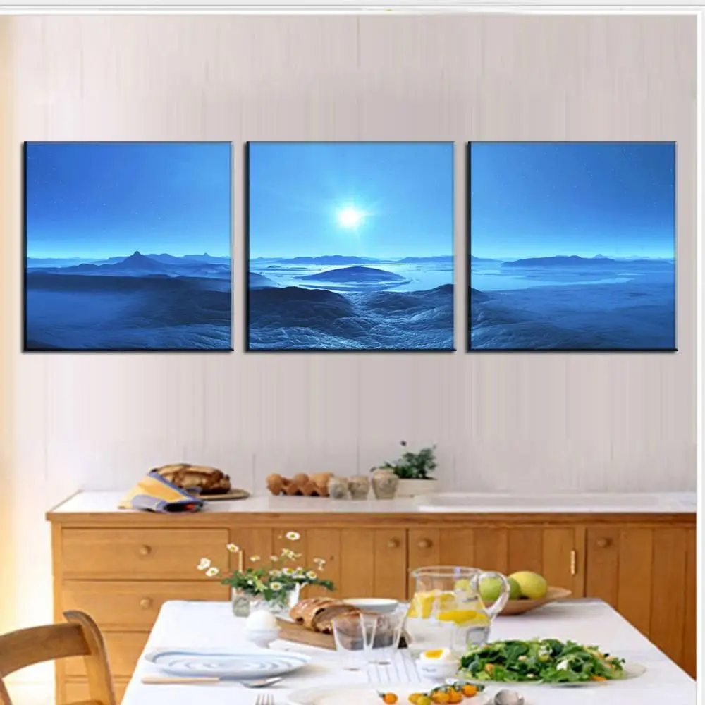 Online kopen wholesale zonsondergang blauw uit china zonsondergang ...