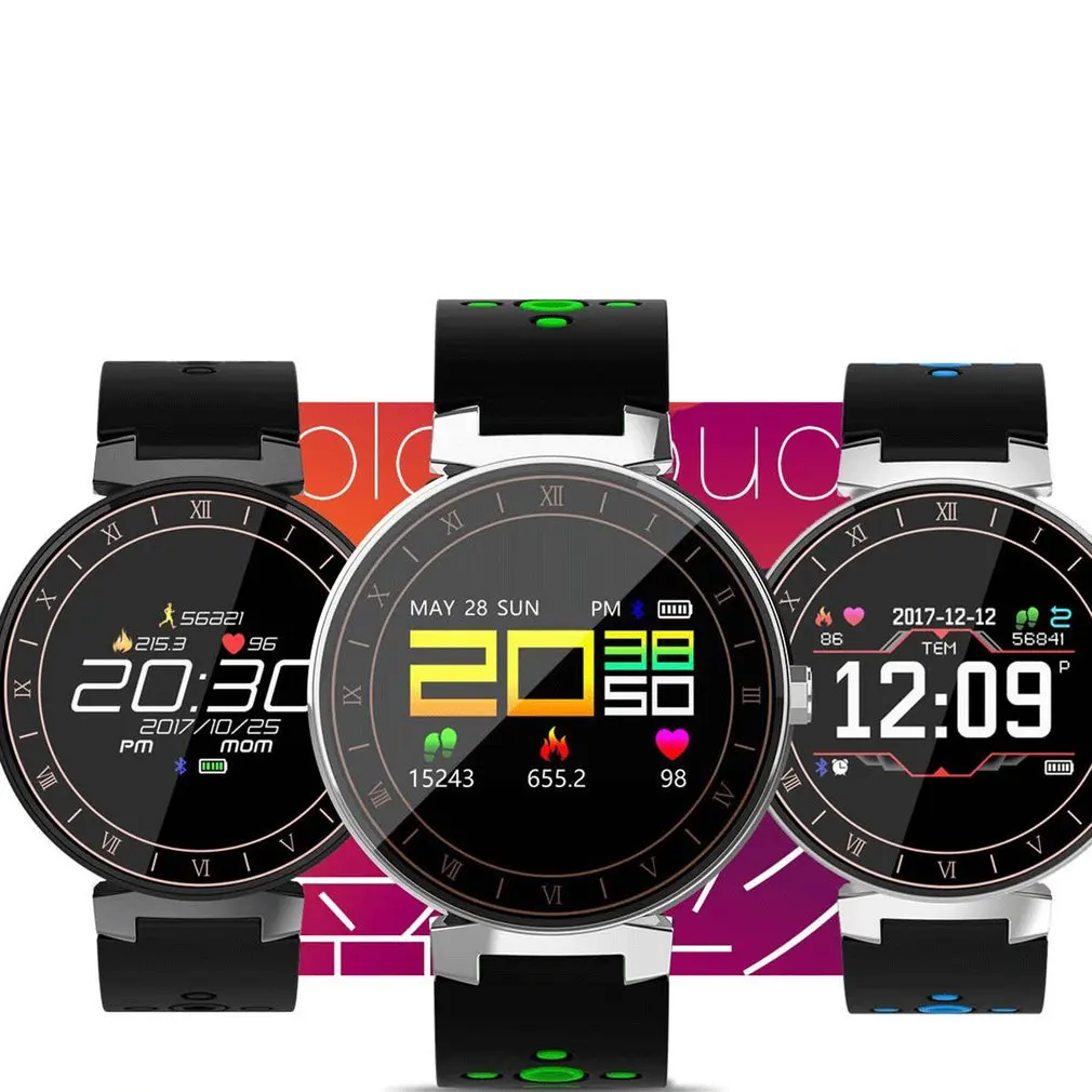 

L8 Smart Watch Blood Pressure Fitness Tracker Watch IP68 Waterproof Color Screen Bracelet Sports Pedometer Wristband