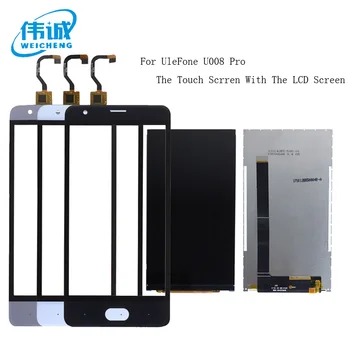 

WEICHENG Tested Well For UleFone U008 Pro LCD Display+Touch Screen Digitizer Glass Touch Panel Replacement+Tools