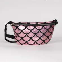 Мода поясная сумка для женщин Русалка блесток поясная Сумка розовая дорожная сумка Mutil-function поясная сумка для живота сумка для поясной сумки Pochete