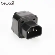 UPS C14 Мощность штекер адаптера компьютера штекер гнездовой разъем Источники питания прочная, поликарбонатная легкий