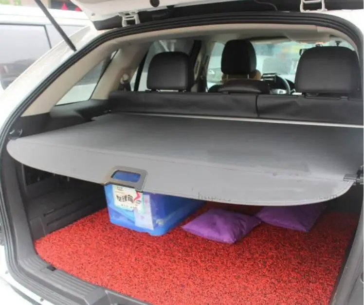 

JINGHANG High quality Car Rear Trunk Security Shield Cargo Cover For Ford Edge 2009 2010 2011 2012 2013 2014 ( black, beige)
