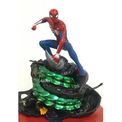 7,5 "Мстители Бесконечность войны статуя Человек-паук бюст супергероя Питер Бенджамин Паркер ПВХ фигурку Коллекционная модель Toy BOX B1