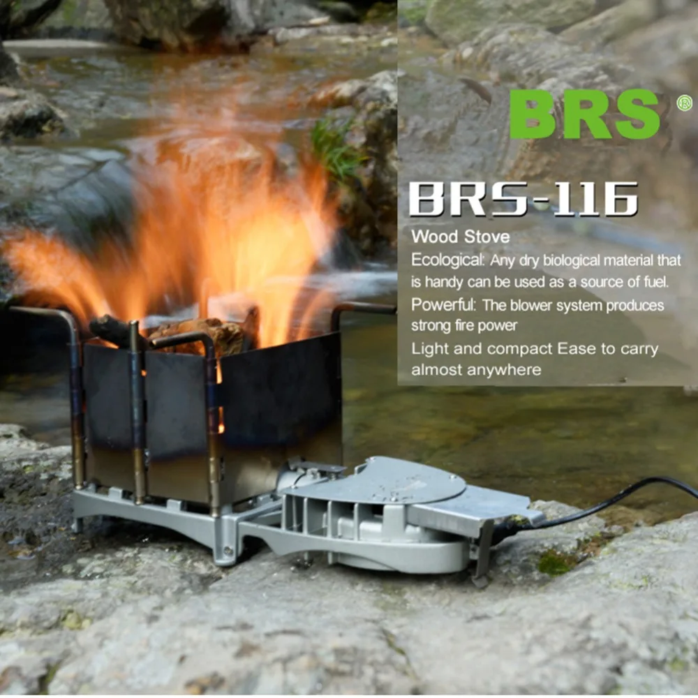Skup BRS 6000W odkryty piec na drewno piec opalany drewnem składany piec na drewno piec na węgiel drzewny grill elektroniczny piec dmuchawy BRS 116