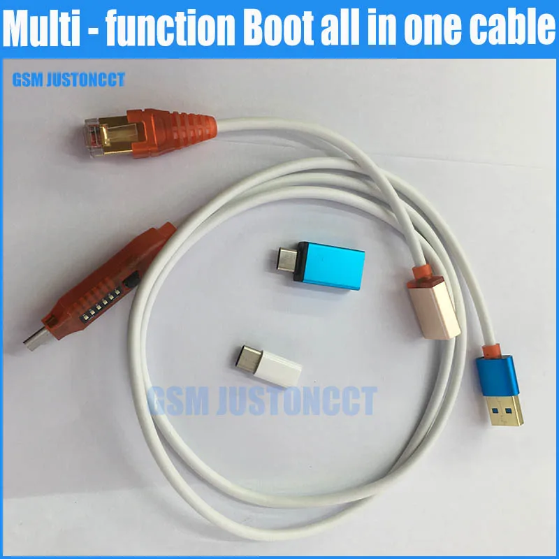 Все загрузочный кабель(легкое переключение) Micro USB RJ45 все в одном многофункциональный загрузочный кабель edl