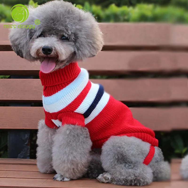 

New Design Colorful Printed Warm Winter Dog Pet Clothes Small Medium Dog Clothing Puppy Chihuahua Christmas Sweater 10E