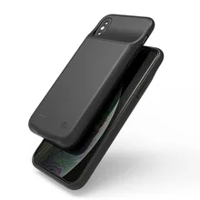 Чехол для аккумулятора для iPhone 6, 7, 8, 6s Plus, X, XS, Max, XR, чехол для зарядного устройства, Внешний чехол для зарядки