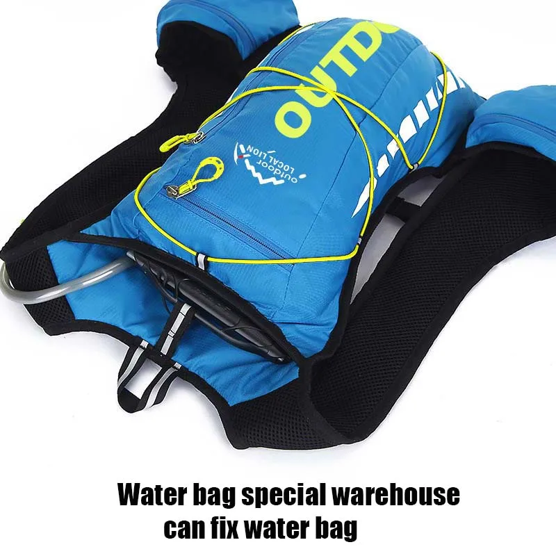 Местный лев водонепроницаемый 10л рюкзак для скалолазания Кемпинг путешествия Туризм на открытом воздухе сумки 2л гидратация воды мешок спортивный рюкзак 4 цвета