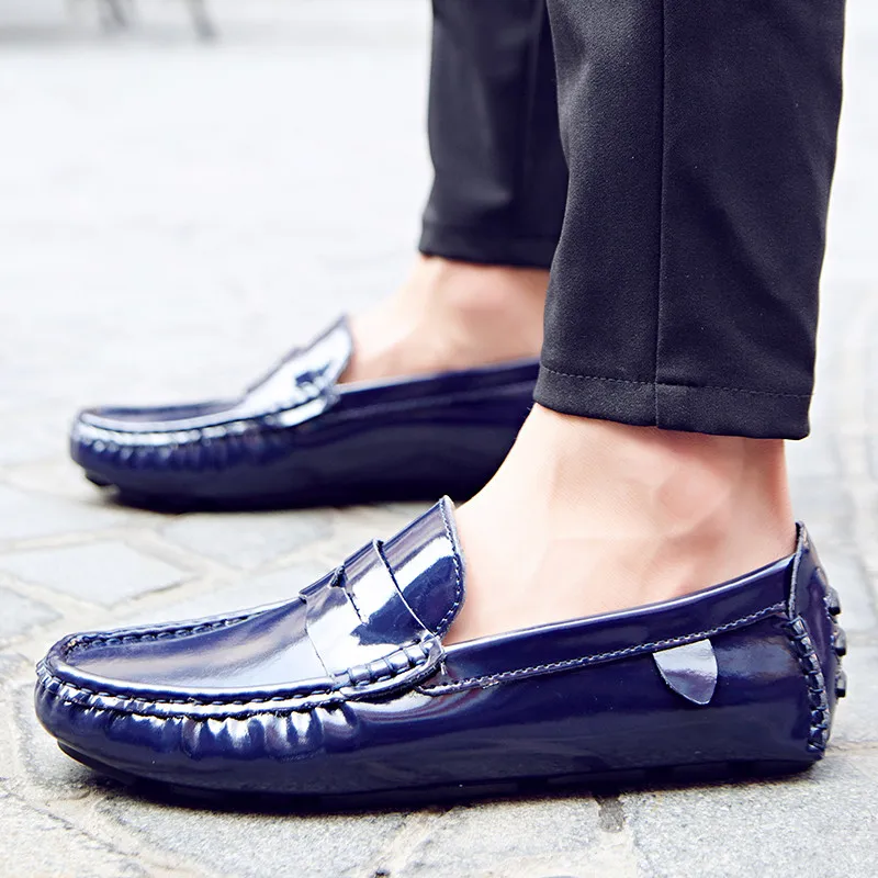 KOZLOV/мужская повседневная обувь размера плюс; Роскошные брендовые лоферы; дизайнерские слипоны; мужские туфли-мокасины; Высококачественная итальянская обувь для вождения