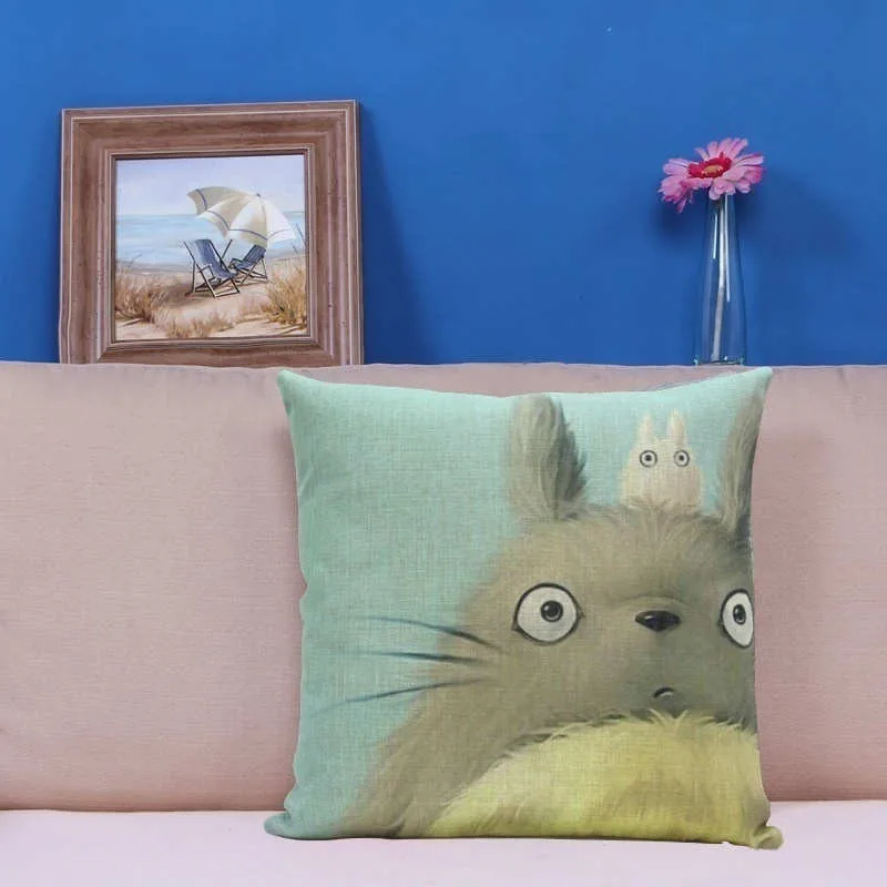 Pink Totoro New Pillow Cover