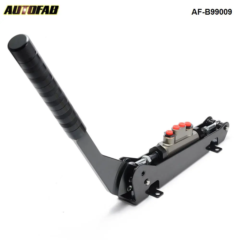 Tandem Hydraulic Handbrake Alloy Hand Brake Lever 4 Line Split Diagonal AF-B99009