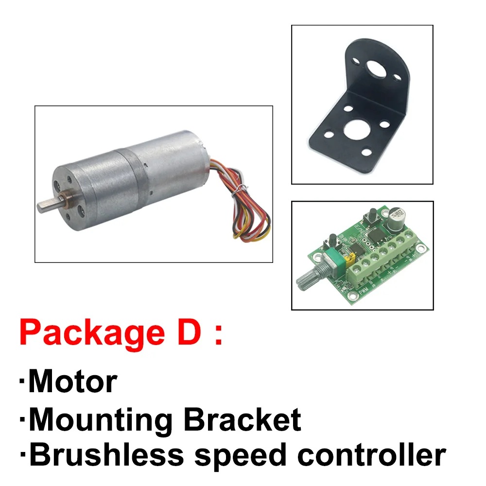 Длительный срок службы 12V 24V Мини Бесщеточный Электрический DC мотор-редуктор с тормозом обратный FG сигнал от 14 до 1550 об/мин BLDC мотор 24V DC мотор