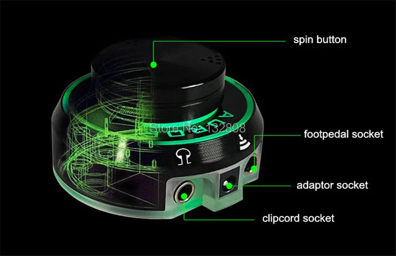 Fonte de Alimentação com Adaptador de Energia para a Bobina Nova Aurora Preto Profissional Tattoo & Rotary Machines Frete Grátis 10 Alimentação Com Adaptador De Energia Para A