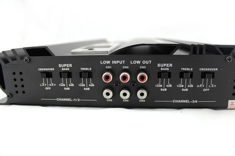 NEW V12 4 channel car audio amplifier 3600W