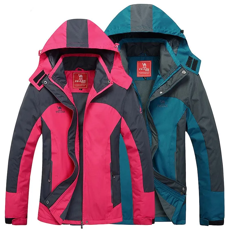 2016 outdoor couples Waterproof windproof Outdoor font b Camping b font sport men coat campera impermeable