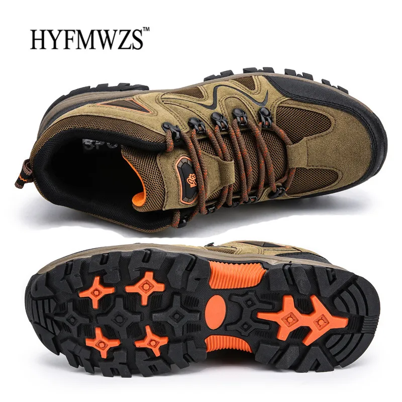 HYFMWZS тактические ботинки военные красовки Уличная обувь Мужская Нескользящая походная обувь Мужская дышащая горная обувь походные ботинки