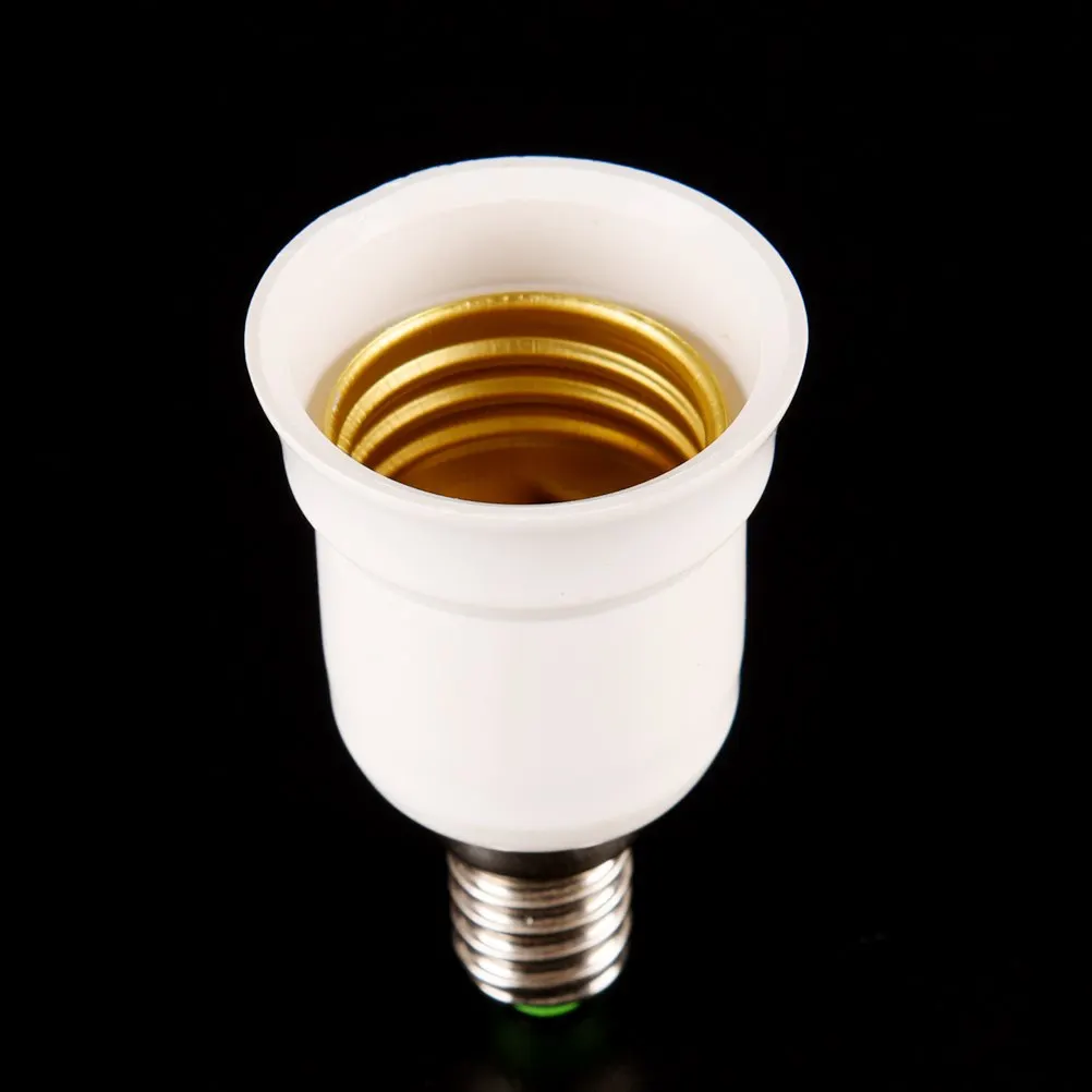 

1pcs Lampholder E14 Turn E27 Lamp Holder Switch Lamp Small Screw Mouth To Large Screw Mouth Flame Retardant Lamp Socket Adapter