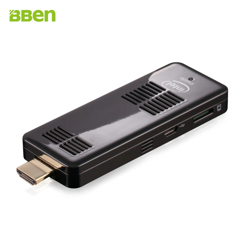 Bben Mini PC Windows 10 Barebone Computer TV Box Intel Core Z8300 Quad Core wifi HDMI 2GB RAM and 32GB Rom 2.4ghz