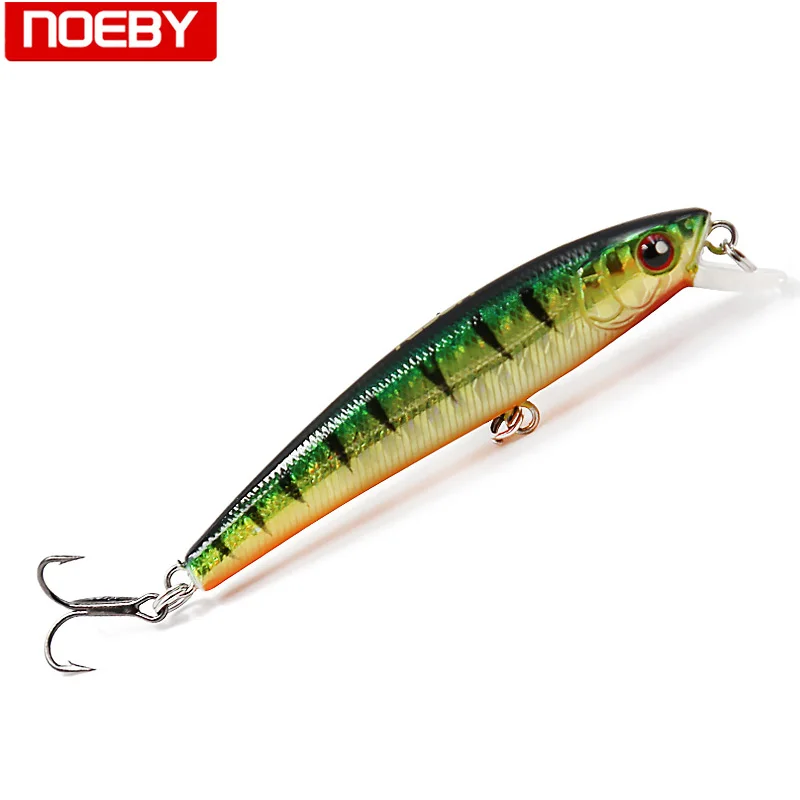 

NOEBY Minnow Fishing Plastic Lure Wobbler Floating Hard Baits Swimbaits Artificial Lure 75mm 5.6g Fishing Gear NBL9120